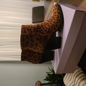 Booties, Madden Girl, Klicck, Leo Fab, Size 8